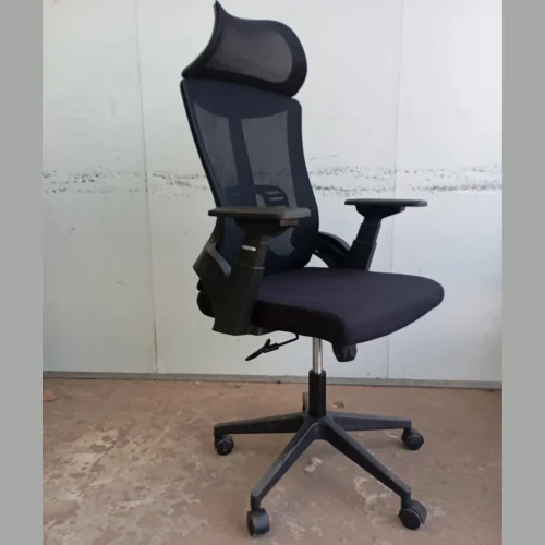 egornomics-highback-chair (2) Ergonomic Office Chair with Lumbar Support – Adjustable Mesh Back & Headrest | KSh 18,500