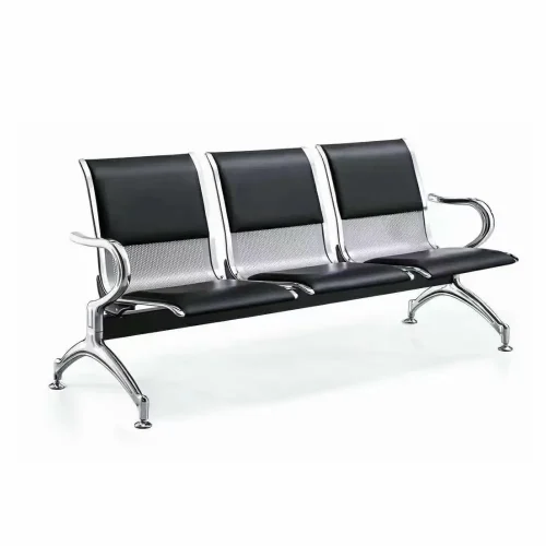 mobdeals-office-waiting-chair-black.webp Modern Reception Visitor Chair β Stylish Waiting Room Seating