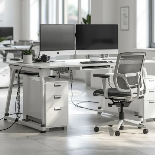 1.2M Electric Standing Desk Adjustable | Acacia Furnitures